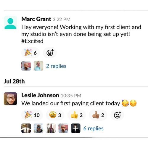 Testimonial from Leslie Johnson